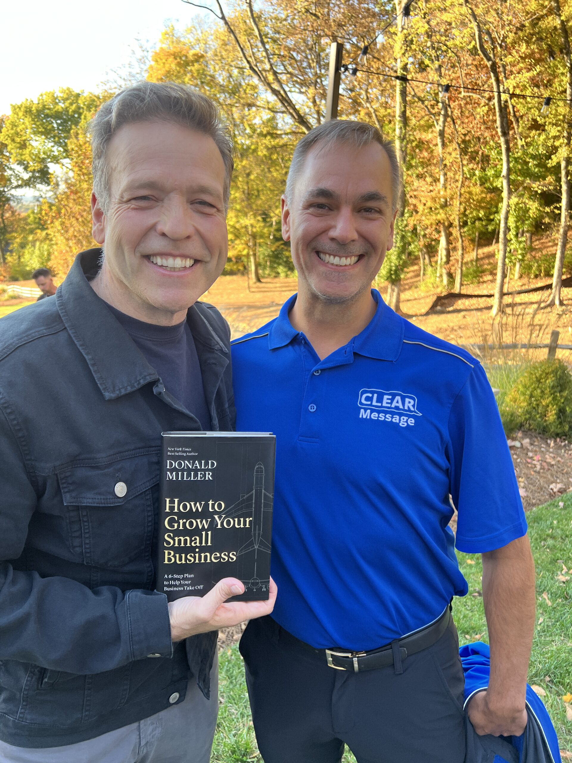 Brandyn Miller with Donald Miller